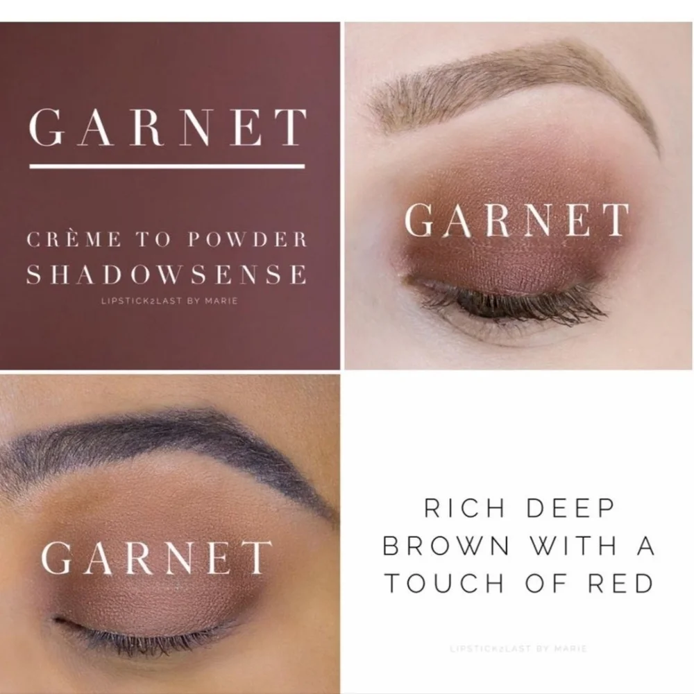 SeneGence Shadowsence Garnet Eyeshadow Long Lasting